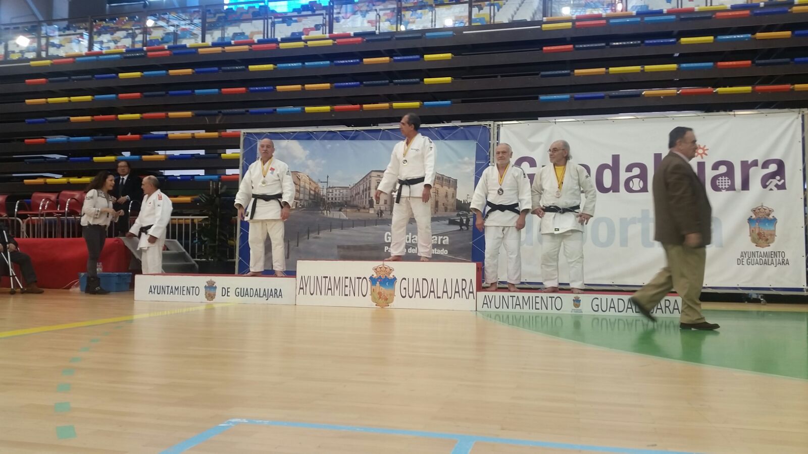 BRONCE para Jes&uacute;s Lopez en el Campeonato de Espa&ntilde;a de Judo Veteranos 02-04-16